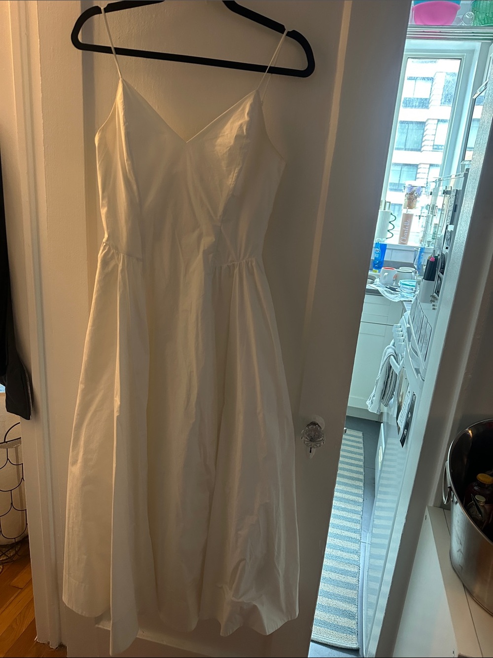 Aritzia ballerina-waist dress